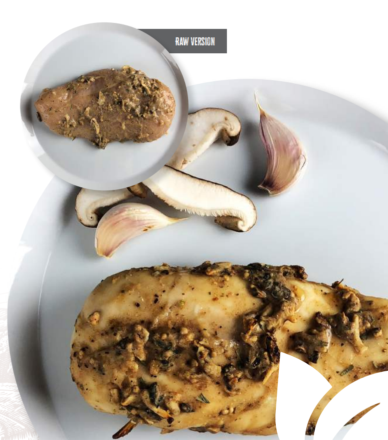 Black Garlic & Mushroom Chicken Breast - ALL NATURAL