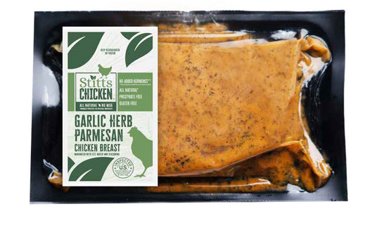 Garlic Herb Parmesan Chicken Breast - ALL NATURAL