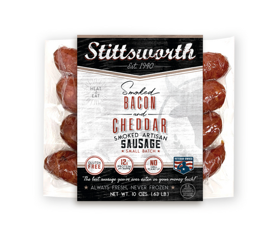 Stittsworth Bacon and Cheddar Brats - A Sizzling Delight for Your Taste Buds